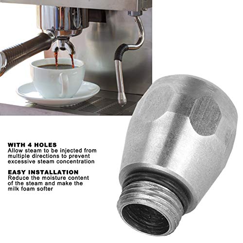 Koffiezetapparaat Universele Roestvrij stalen mondstuk Vervanging voor accessoire Steam Nozzle Koffiezetapparaat Stoom Nozzle Koffiezetapparaat Levering Koffiezetapparaat Past Universeel 3