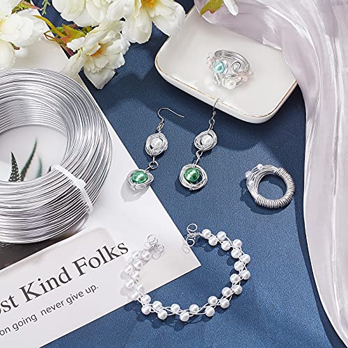 1 Roll Aluminium Draad, 35m Silver Aluminium Modelleren Craft Wire voor sieraden Craft, Modelleren maken, Fixtures en Beeldhouwkunst, 2.5mm(10 Gauge) in diameter 3