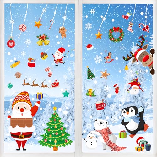 venster foto's Kerstmis