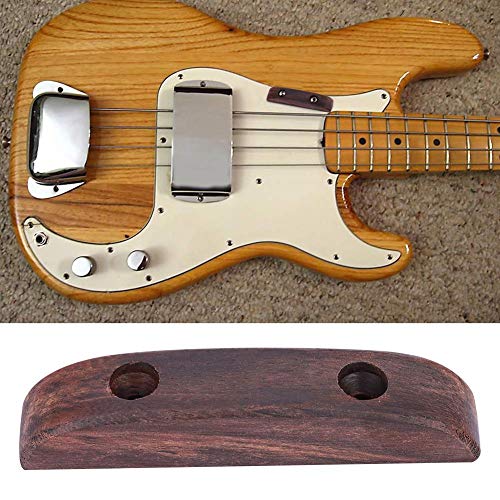 Bass Guitar Thumb Rest, Rosewood Thumb Rest met montage schroef accessoire voor Bass Guitar 4