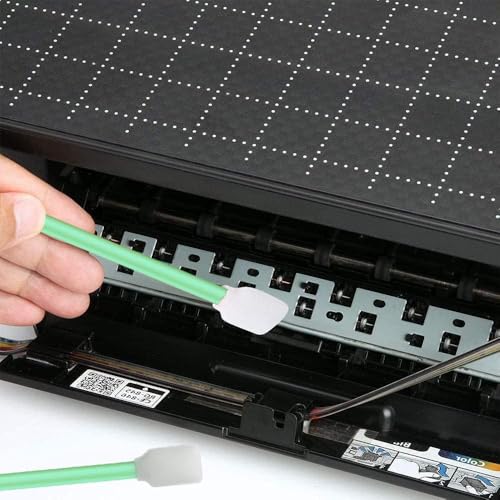 Zee 100PCS Foam Tip Cleaning Swab Kit 5 Types Printer Cleaning Swabs voor het schilderen Optics Lens Camera Kunst Ambachten Naaimachine 5