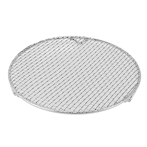 Roestvrij staal Koelrek, Koelrek Dikke rooster Non-slip Multifunctioneel voor roosteren (Kleine ronde 16CM)