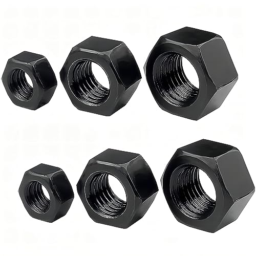 20st M3 Hex Nut, Zwarte Hex Nut, Hex Nut, voor de bouw en industriële bevestigingsmiddelen