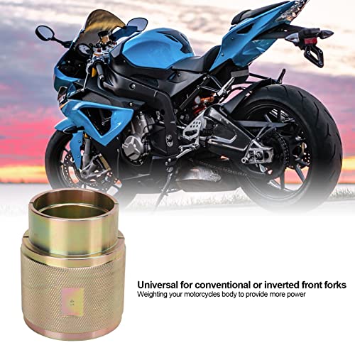 Fork Seal stuurprogramma gereedschap, motor omgekeerde vork olie Seal stuurprogramma gereedschap Carbon Steel Split ontwerp Universeel voor het vervangen van installatie(41mm/1.61in)