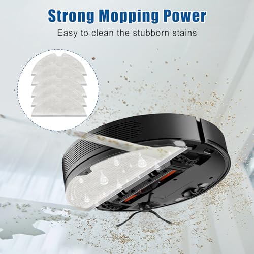 5 Pack Mop Cloth Vervanging voor Xiaomi Mijia 1C STYTJ01ZHM, voor Droom F9 D9 Stofzuiger 4