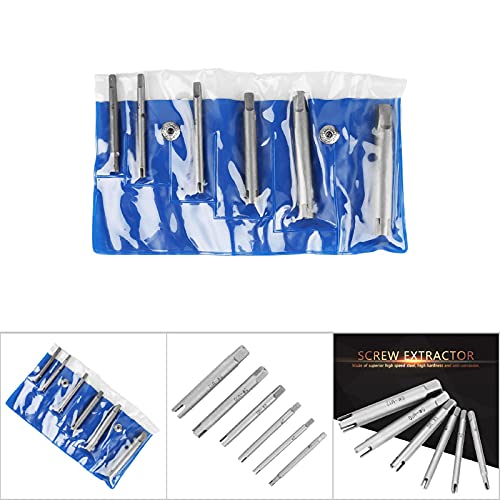 Tap Extractors, Tap Extractor Set Staal gebroken hoofd taper Verwijderaar Gestript Schroef Tap Extractor Set (6 stuks) 4