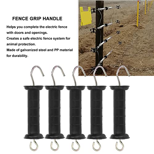 Fence Gate Grip Handle, Dierenbescherming Roestvrij 5Pcs Elektrische Fence Handgreep voor Farmer Garden Aquacultuur 5