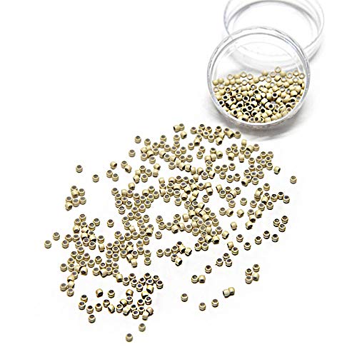 500PCS Siliconen Lined haar uitbreiding kralen Micro kralen Siliconen Lined Kralen Siliconen Lined Ringen voor haar uitbreiding - Zwart 5