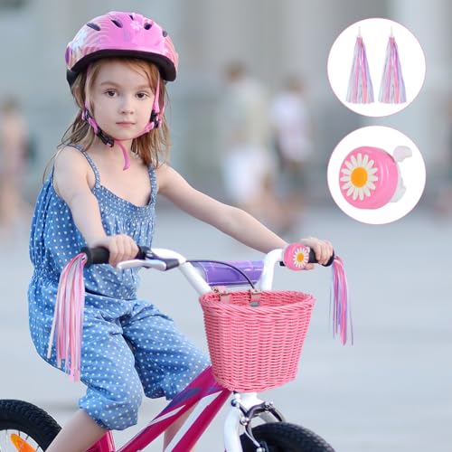 Fietsbel voor kinderen, Leuke fiets Bell for Boys and Girls, Clear and Melodic Sound, Mini Bells for Kids (pakket van 8) 5