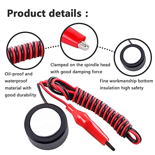 CNC Router Z-Axis gereedschap instellen Touch Probe Blok CNC Router Mill Zero Check Touch Plate voor CNC Graveren Machines met Draadeinde Caps (7PCS) 4