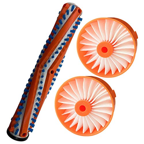 Filter en microfoon borstel set voor Black+Decker Powerserie batterij stofzuiger BSV2020G, 4 stuks 3