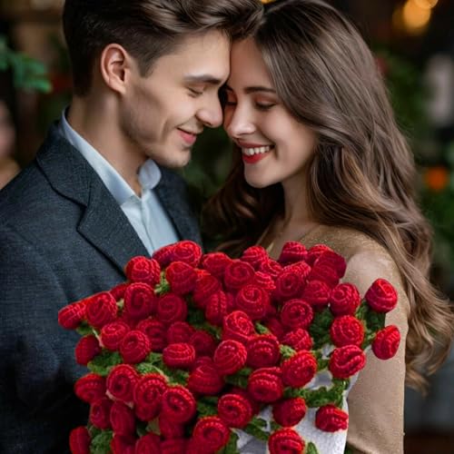 Handgemaakte haak Rose Boeket deken, Opvouwbare bloem bedsprei, Handgemaakte bloem deken, Boerderij breide deken voor sofa bed decoratie, DIY Cadeau set 3