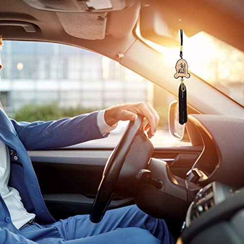 Islamitische Auto Hanger, Kleine Koran voor Auto, Trim Moslim Auto Hang Ornamenten Imitatie Hout Islamitische Hangers Auto Decoratie140216 (140218) 5