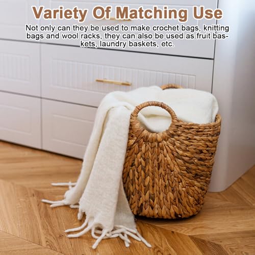 6 st. Cirkel houten mand bodem, natuurlijke houten mand Base, natuurlijke houten mand Base, hout basis voor ronde haak mand, houten mand Base, hout Base, mand bodem voor Hoking (15/20cm) 4