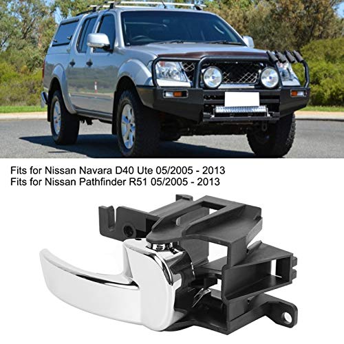 Auto-binnenste deurgreep 80670-4X02B Passend voor Nissan Navara Pathfinder Rechtervoor-/rechtsachterdeurgreep Interieurdeurondersteuning Bracket Passagier Zijdeur Paneelafhandeling 5