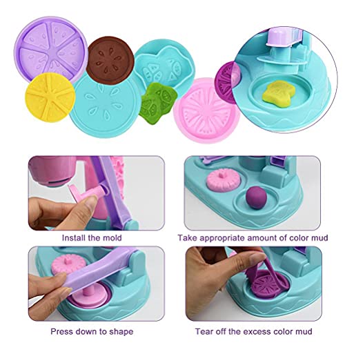 Deeg Accessoires, Kneedgereedschappen, Kneedgereedschappen en Cuttersets voor kinderen, Plastilineset, Klei Plastic Accessoires, DIY Clay Vorm Gereedschappen 4