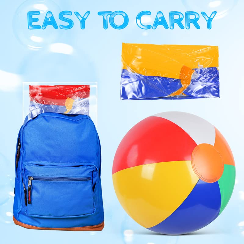 Strandbal, Opblaasbaar strandbal, Waterbal voor kinderen, Volwassenen, Zomer Outdoor, Feest 4