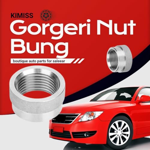 Notenbung, O2-Lambda sonde, gegradueerde reset groefbing, geschikt voor draad M18 X 1.5, roestvrij staal 304