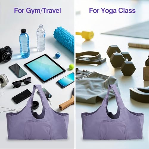 Yoga Pack Gym Duffeltas grote capaciteit Yoga handtas voor buiten Fitness, Yoga Mat Bag Sport Mat drager voor sportschool 4