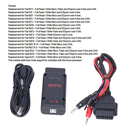 MPPS V18 Auto Chip Tuning ECU Scanner Kenmerkende Hulpmiddel Vervanging voor -Mpps