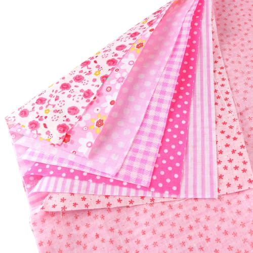 35 kleuren patchworkstof 25x25cm vierkanten katoenen bundel doeken voor naaien quilten doe-het-zelf,handgemaakte stoffen,scrapbooking(willekeurige kleuren) 4