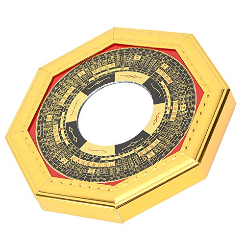 Chinese Gossip Concave Spiegel Feng Shui Houten Spiegel Traditionele Favoriete Gossip Spiegel Feng Shui Convex(Concave) 5