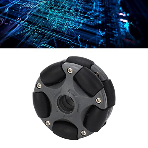 58mm Plastic Omni Wheel Dubbele Row Rotary Omni Directional Wiel met hub voor NXT en Motor, hoge laadcapaciteit