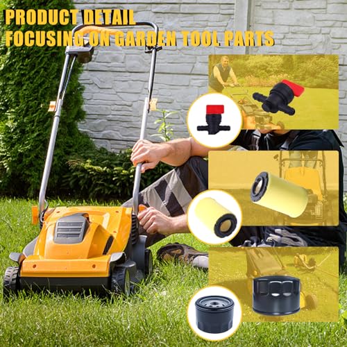 Air Filter Kit für 796031 594201 591334 492932 798650 mit Ölfilter, Allgemeinem Ventil, ÖlschlauchL8 4