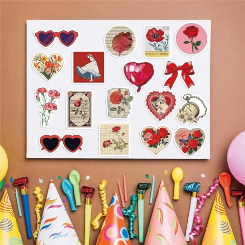 50 stuks esthetische Stickers voor tieners en volwassenen Y2K Waterdichte Vinyl Stickers Set Auto Motorfiets Fiets Skateboard Snowboard Bagage Laptop Suitcase Helm Motorfiets