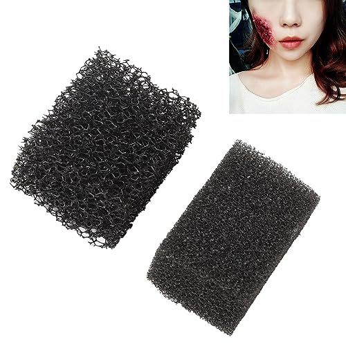 Speciale effecten Make-up Tool Dotted Sponge for Scar, Freckles, Stubble, Halloween Make-up Blood Sponge, Makkelijk te gebruiken, Makkelijk te reinigen, Duurzaam 5