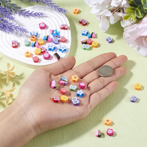 Polymer Klei Vlinder Kralen Losse Spacer Kralen Insect Kralen voor DIY armbanden oorbellen ketting sieraden maken 200st 5