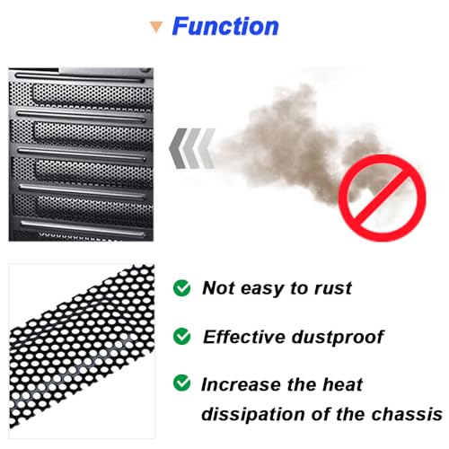 PCI Lock Covers, PCI Hard Steel Lock Cover, Stoffilterhouder, Computer Behuizing Uitbreiding Blanco plaat met Schroevendraaier, Schroevendraaier Schroeven (20 PCS) 3