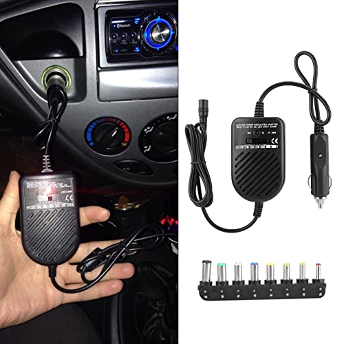 Opladers en adapters 80W DC autolader 15-24V Power Adapter Kit voor Laptop en Notebook, zwart 4