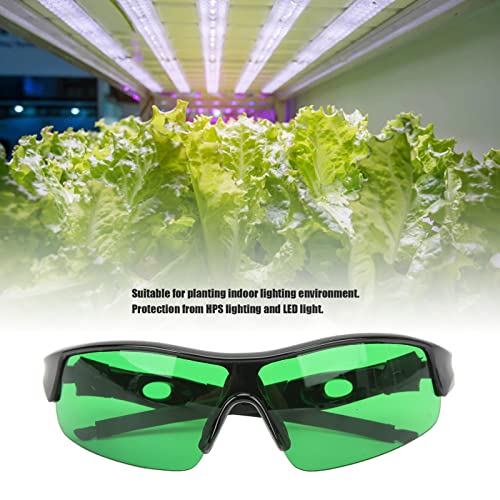 UV-brillen, beschermende glazen voor groeiruimte, glazen LED-licht UV-blokkering oogbescherming voor het werken, blauw licht blokkeren glazen (Vegetabel) 3