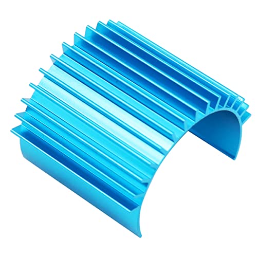 Zee 1PCS Radiator Motor Heat Sink Auto Accessoires voor RC Car Modellen 380/385/390/395 (Blauw)