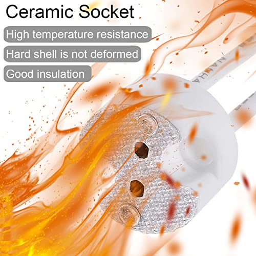 LED MR16 Socket, 20 stuks G4 Halogen Bollen Lamp Ceramic Plug Wire Adapter MR11 GU5.3 GU6.35, lichtbollen CFL houder Socket Plug Converter, met 2-Pole Connection Clamp 3