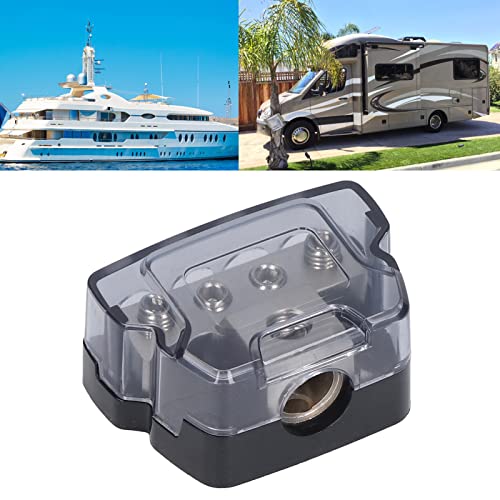 4 Way Power Distribution Block, Versterker Fuse Holder Earth Divider Splitter Auto Audio Versterker Voertuig Elektronica Accessoires