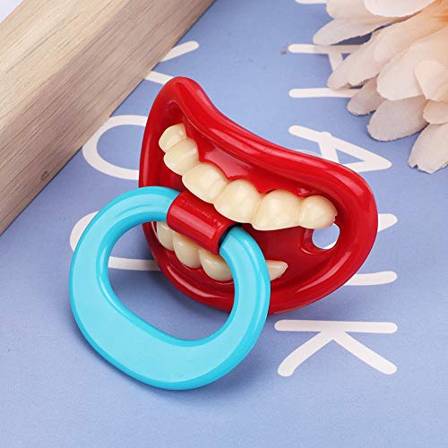 Grappig Anti-off Silicone Pacifier Cute Baby Pacifier (1 pull tab) 4