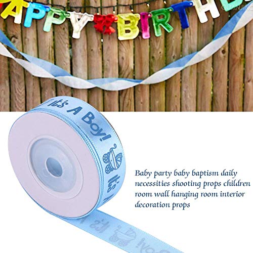 Satin Ribbon Stof Ribbon Zijde Blauw Roze Baby Douche Christenfeest Favor Cadeau Spot Lint10 Yards/Roll(Pink) 3
