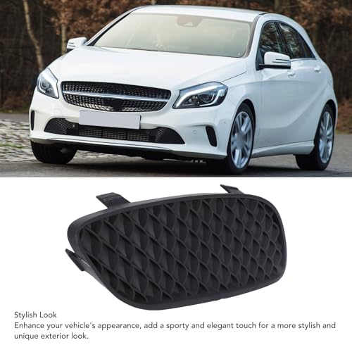 Front Bumper Grille Cover voor Benz A-klasse W176 Stijlvolle look insert Grille Bezel Cover Replacement 2016-2018 (Right(1768853622)) 3