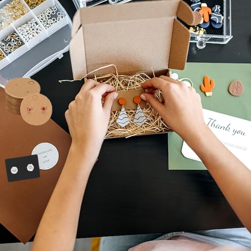 300 Stukjes oorbellen Display Card Set - 3 kleuren sieraden kaarten, verpakking houder voor oorbellen & ketting - Sieraden maken opslag 3