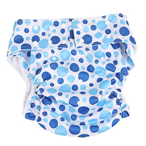 Adult Cloth Diaper, Wasbare Herbruikbare Ouderen Incontinentie Bescherming Ondergoed Verstelbare Ademende Anti-leakage Adult Diaper voor vrouwen en mannen(A30-1)