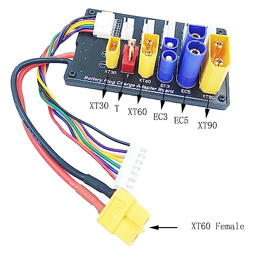 Oplader Adapterbord voor batterijbalans XT90 XT30 EC3 EC5 T XT60 6S Parallelle laadkaart 3