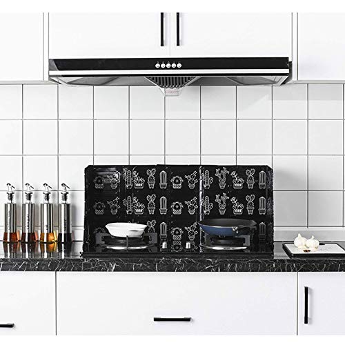 Splash Guard, Splash Guard, Opvouwbare wand, Fornuis, Keuken, Opvouwbare keuken, Mudguard, Splash Guard, Opvouwbare olie Splash Guard, Splashproof gaskoker bescherming, Wandbescherming voor keuken 4
