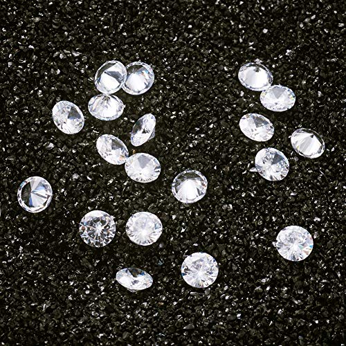 50st 3mm zijde Clear Cubic Zirconia Stenen Losse CZ Stenen Grade A Rhinestone Cabochons Crystal Diamond Kralen voor Nail Art Craft sieraden maken 5