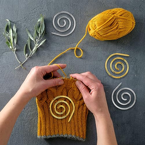 6 st Spiraal Vlechtbreinaald breinaald, Sjaal Naald, Metalen Spiraal Naald, Rondbreinaald, Vlecht Naald, Sjaal Naald, Brei Naald Kit, Spiraal Naald, Brei Accessoires voor Beginners 4
