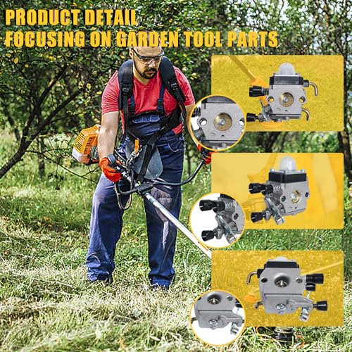 FS45 FS55 FS55R Carburator Kit voor STIHL FS38 FS46 HL45 FS45C FS55C FS55RC KM55 Trimmer Vervanging C1Q-S97 4