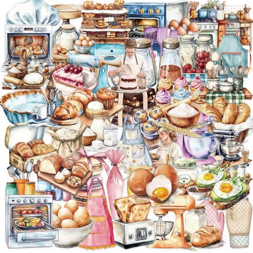 Bakken Stickers voor tieners en volwassenen, 50 stuks, Transparante Vinyl Sticker Set, Auto, Motorfiets, Fiets, Skateboard, Snowboard, Bagage, Laptop, Koffer, Helm, Motorfiets, Computer