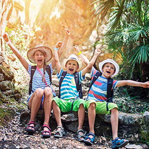 Kids ID polsband, 100 Pack wegwerpbaar Event Polsbandjes PVC ID Band voor Kinderen Veiligheid armband - (Kinderen, Roze + Blauw + Groen + Geel) 3