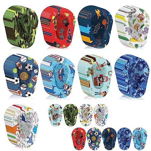 90 stuks Eye Patches voor kinderen Zelfklevende Eye Patch voor kinderen Zomerlicht blokkeren Katoen Zelfklevende Eye Patch voor kinderen (9 stijlen)